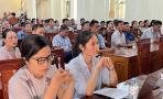 Xã Nghĩa Thọ tuyên truyền, phổ biến pháp luật về đất đai, chăn nuôi và bảo vệ môi trường cho các cơ sở chăn nuôi